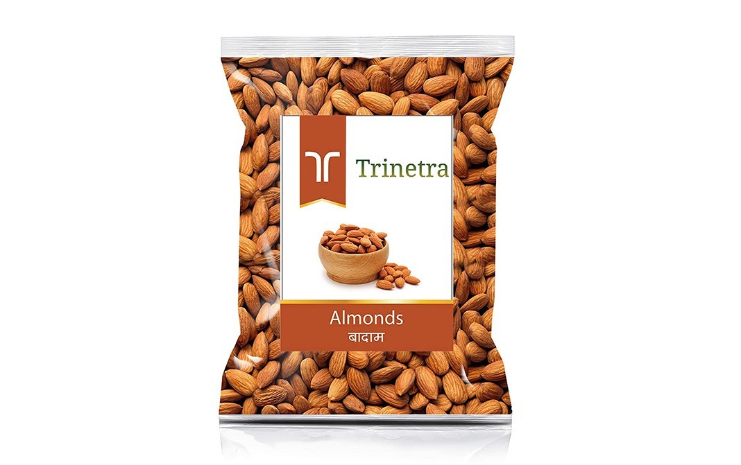 Trinetra Almonds    Pack  250 grams